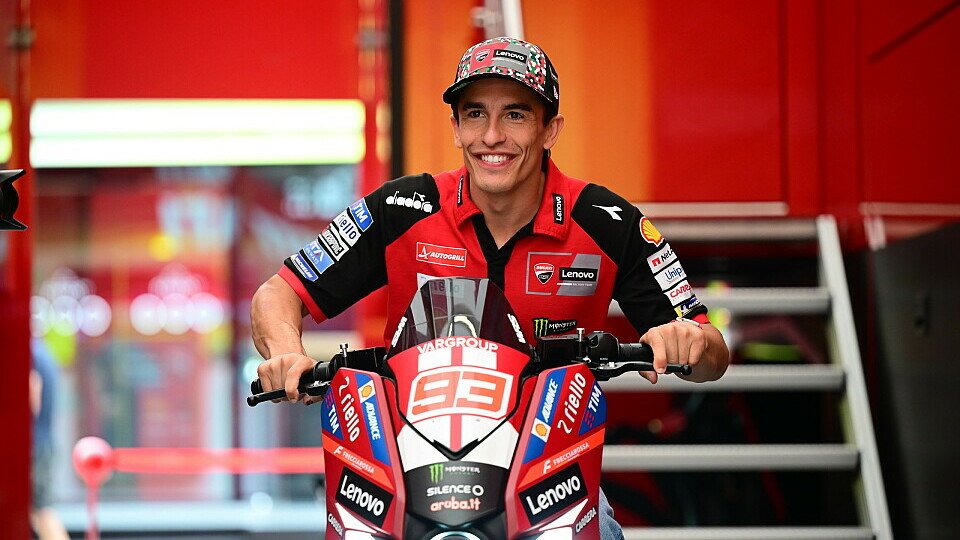Marc Marquez im Paddock in Mugello