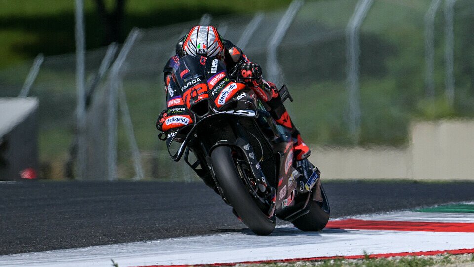 Marco Bezzecchi im MotoGP-Training in Mugello Marco Bezzecchi im MotoGP-Training in Mugello
