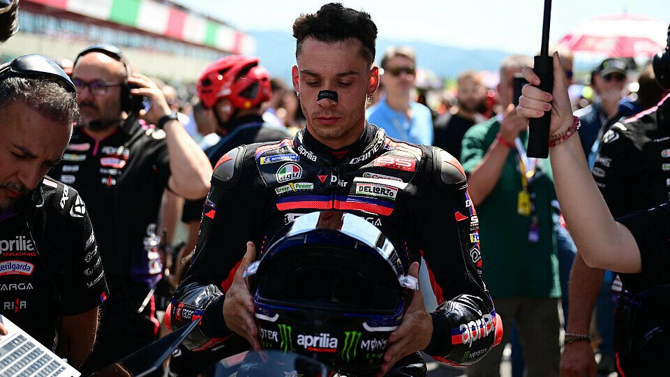 Marco Bezzecchi im Grid in Mugello Marco Bezzecchi im Grid in Mugello