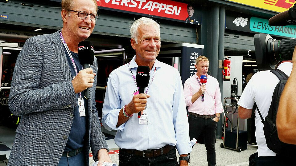 Moderator Florian König (l.) und RTL-Formel 1-Experte Christian Danner Moderator Florian König (l.) und RTL-Formel 1-Experte Christian Danner