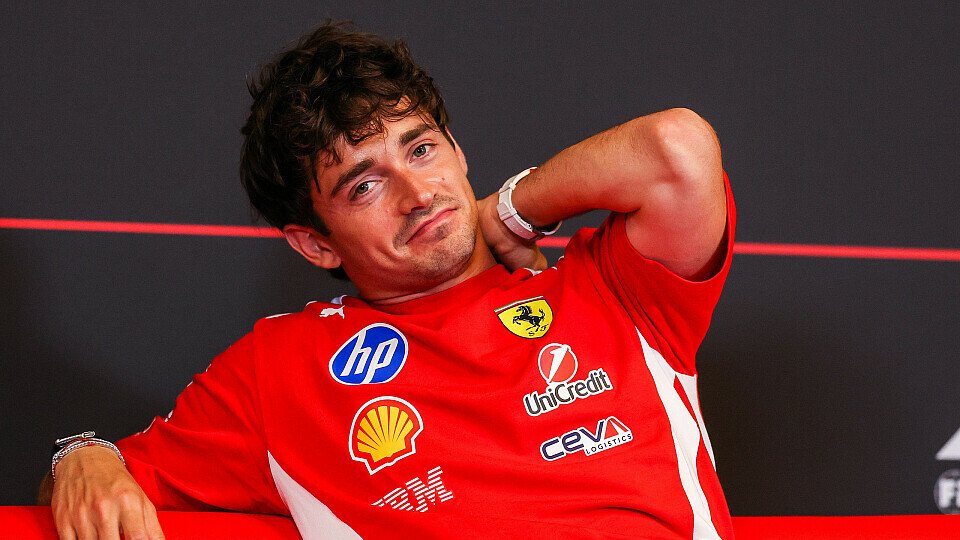 Charles Leclerc am Donnerstag bei der Formel 1 in Monaco
