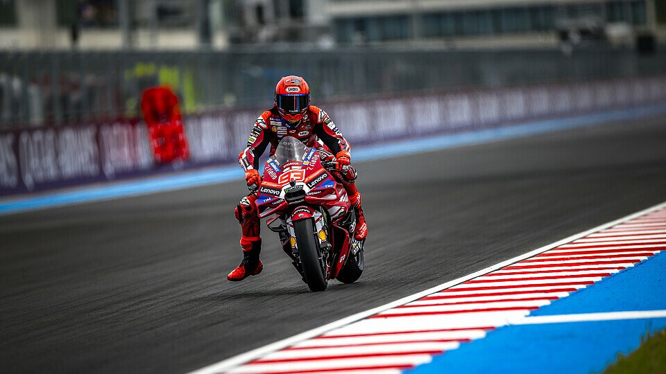Marc Marquez schnappte sich seine zweite Bestzeit an diesem Wochenende, Foto: Ducati Media