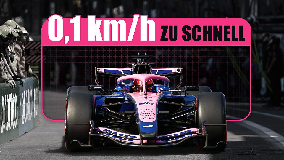 Boxen-Tempolimit um 0,1 km/h überschritten Boxen-Tempolimit um 0,1 km/h überschritten