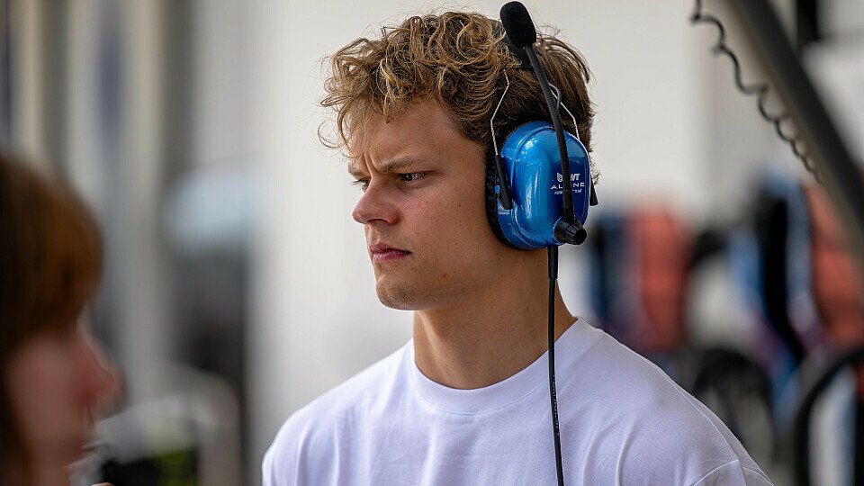 Alpine-Ersatzfahrer Paul Aron bei der Formel 1 in Miami
