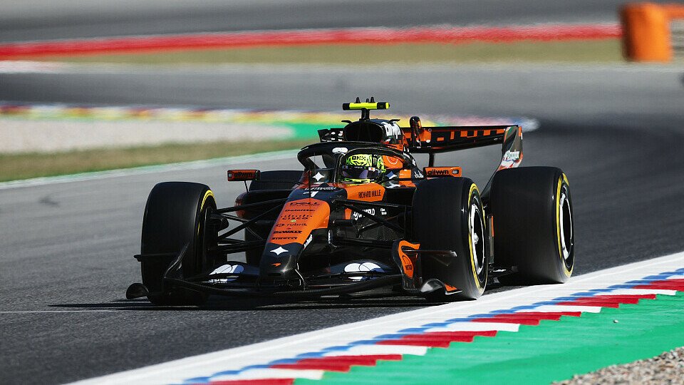Lando Norris am Freitag bei der Formel 1 in Barcelona
Lando Norris am Freitag bei der Formel 1 in Barcelona