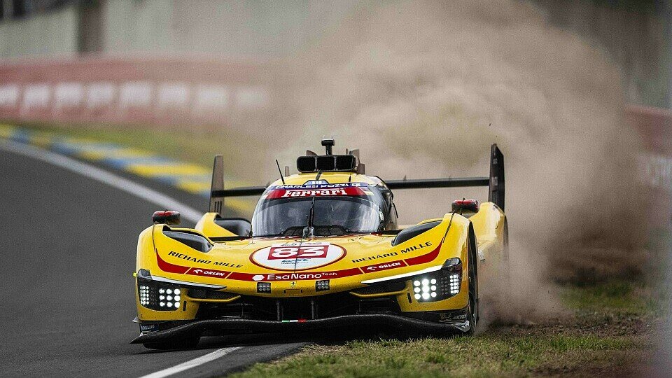 24h Le Mans, #83, AF Corse, Ferrari, Kubica, Ye, Hanson 24h Le Mans, #83, AF Corse, Ferrari, Kubica, Ye, Hanson