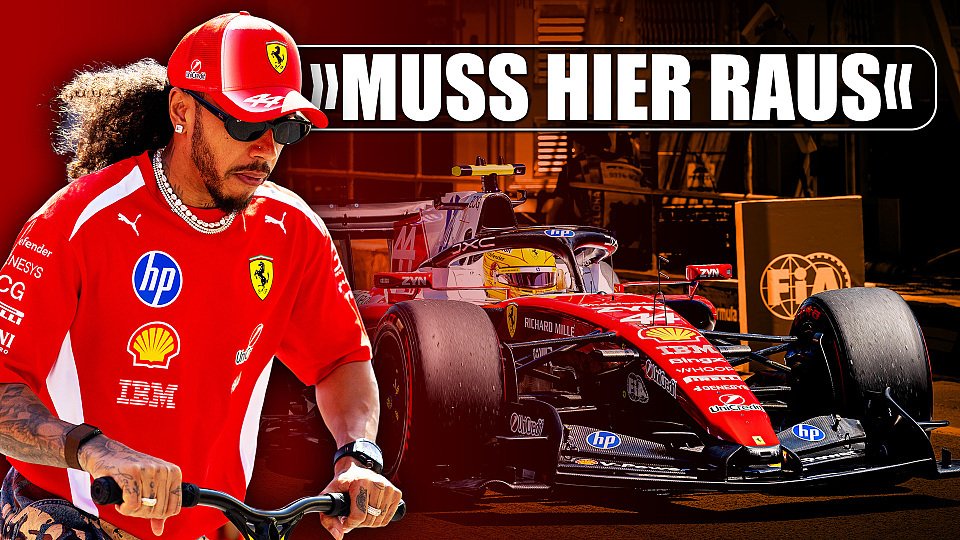 Hamilton verlässt die Strecke fluchtartig Hamilton verlässt die Strecke fluchtartig