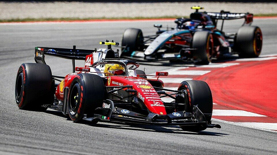 Lewis Hamilton am Sonntag bei der Formel 1 in Barcelona
Lewis Hamilton am Sonntag bei der Formel 1 in Barcelona