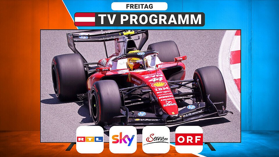 TV-Programm zum Österreich GP am Freitag