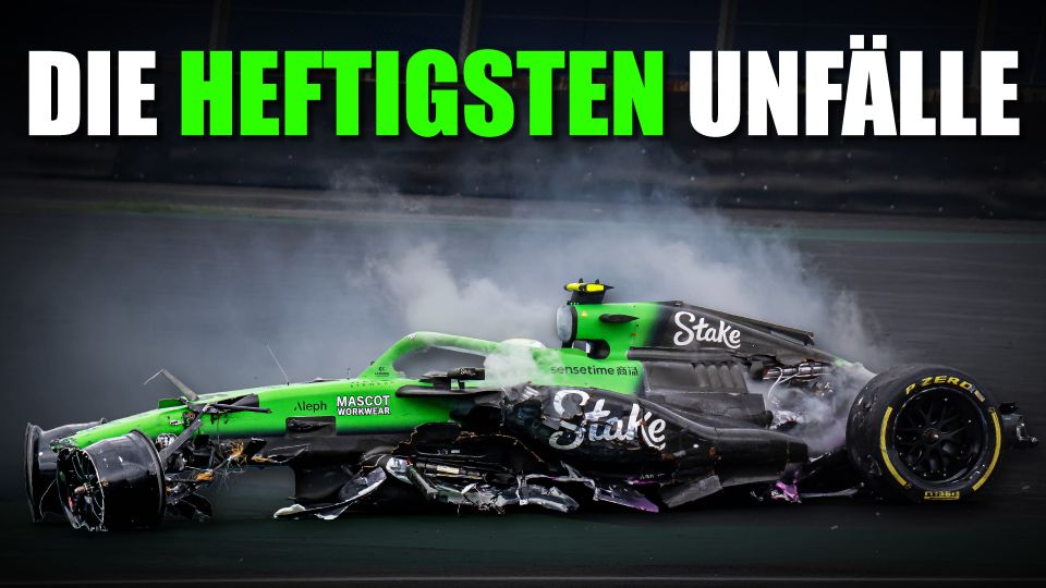 Die heftigsten Unfälle in der Formel-1 Die heftigsten Unfälle in der Formel-1