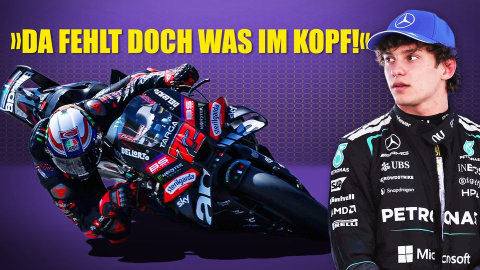 Formel 1 Fahrer Kimi Antonelli erstaunt über die Moto GP Formel 1 Fahrer Kimi Antonelli erstaunt über die Moto GP