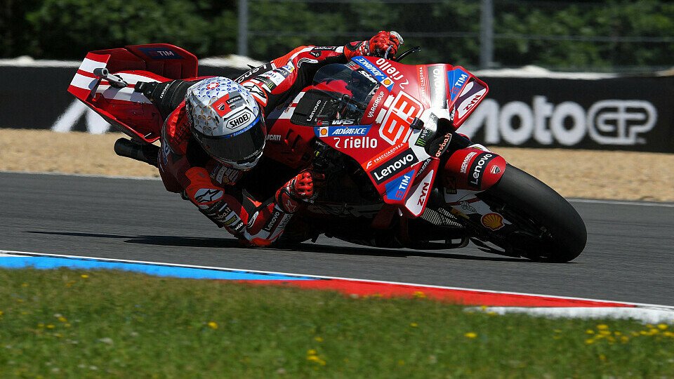 Marc Marquez im Training in Brünn