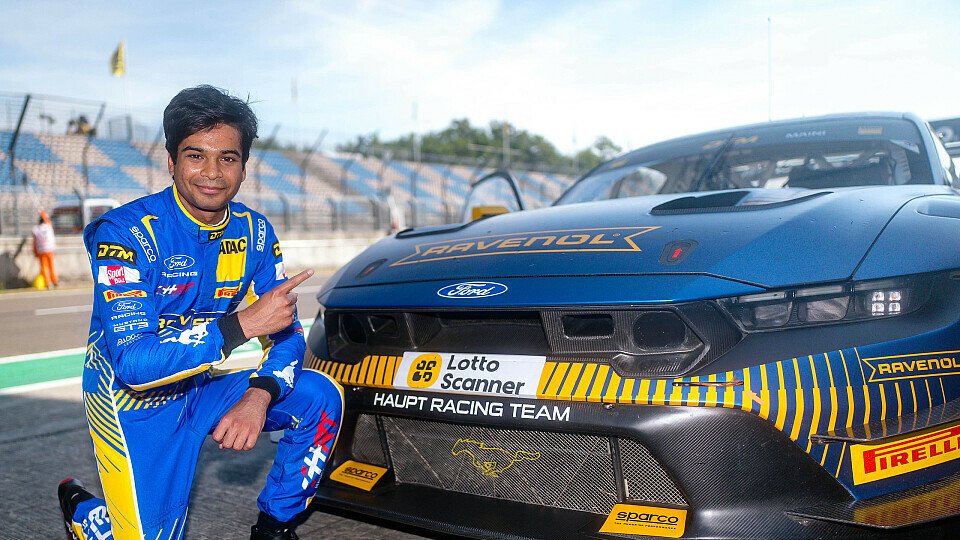 Arjun Maini in der DTM Arjun Maini in der DTM
