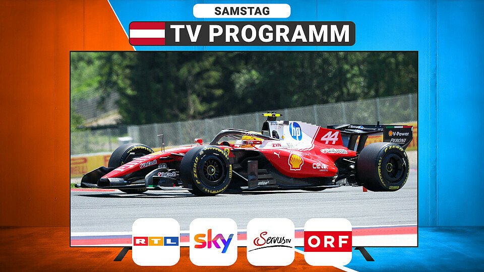 TV-Programm zum Österreich GP am Samstag