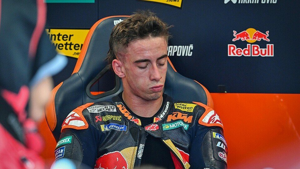 Pedro Acosta in der KTM-Box