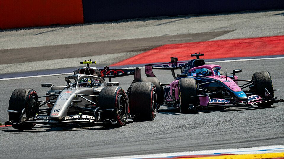 Gabriel Bortoleto und Pierre Gasly auf dem Red Bull Ring