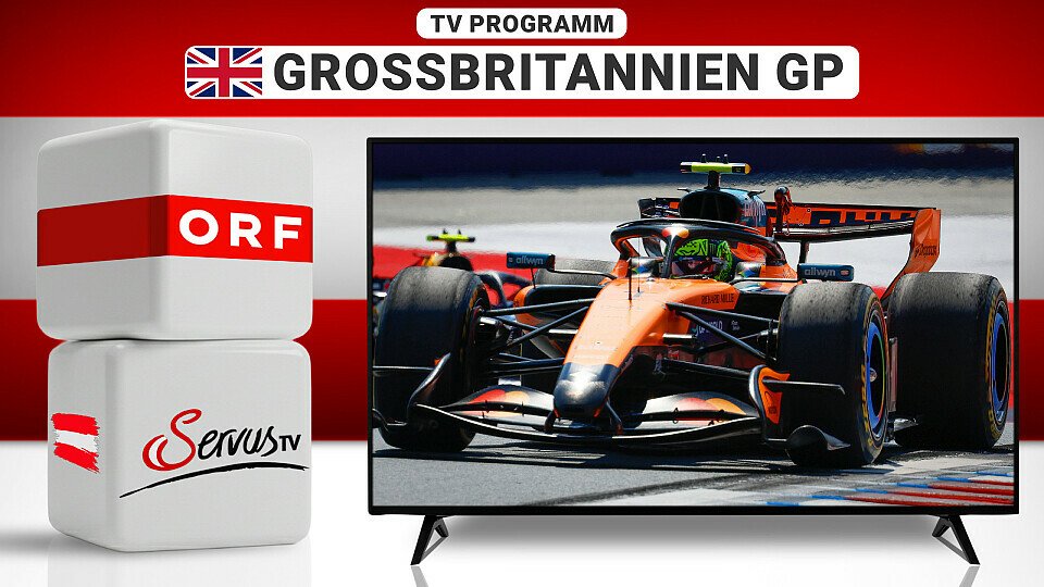 TV Programm zum Großbritannien GP in Österreich