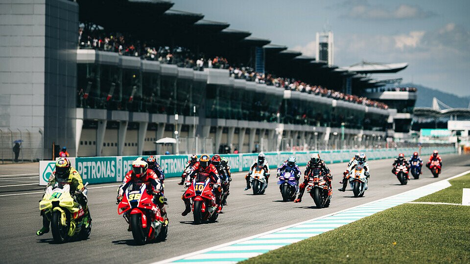 MotoGP-Start in Sepang