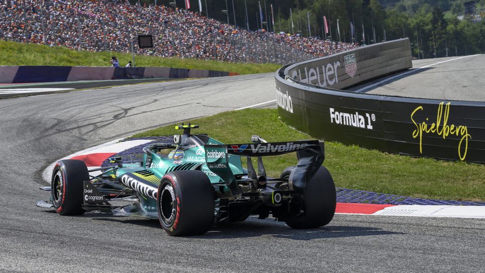 Fernando Alonso (Aston Martin) beim Formel-1-GP in Spielberg (Österreich) 2026 Fernando Alonso (Aston Martin) beim Formel-1-GP in Spielberg (Österreich) 2026