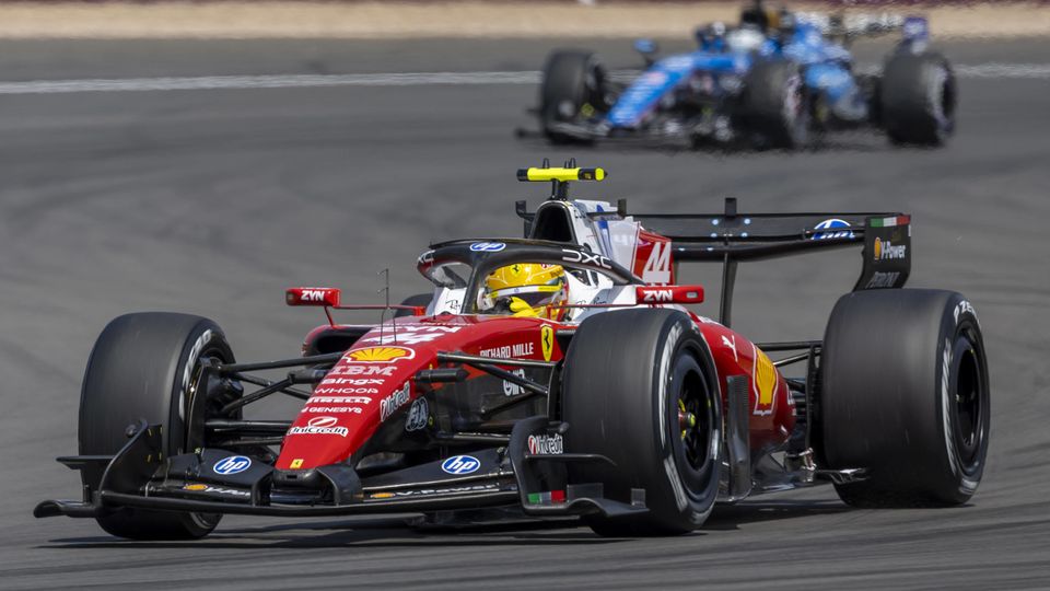 Lewis Hamilton am Freitag bei der Formel 1 in Großbritannien
Lewis Hamilton am Freitag bei der Formel 1 in Großbritannien
