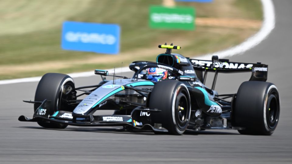 Kimi Antonelli am Freitag bei der Formel 1 in Großbritannien
Kimi Antonelli am Freitag bei der Formel 1 in Großbritannien