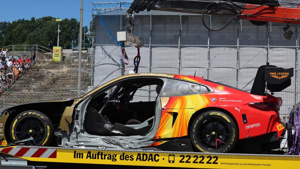 DTM-Unfall am Norisring DTM-Unfall am Norisring