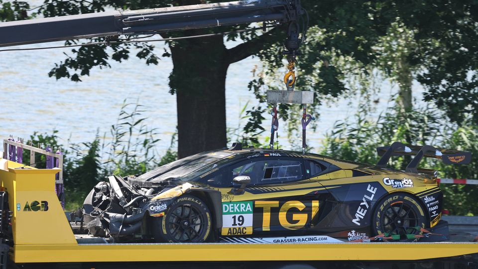DTM-Unfall am Norisring DTM-Unfall am Norisring