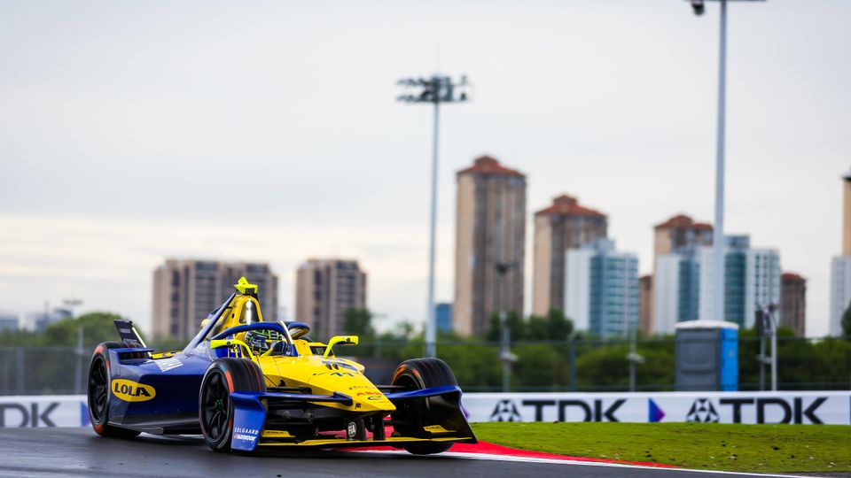 Lucas Di Grassi bei der Formel E in Shanghai