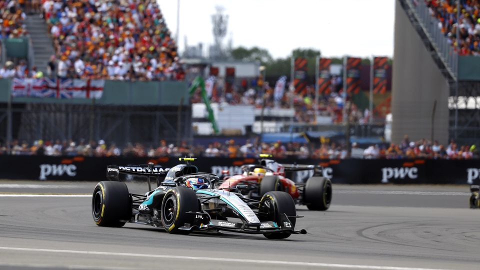 Kimi Antonelli am Sonntag bei der Formel 1 in Großbritannien
Kimi Antonelli am Sonntag bei der Formel 1 in Großbritannien