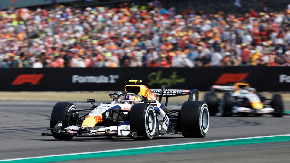 Liam Lawson holte im Rennen in Silverstone Punkte