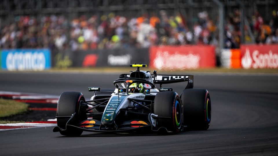 Lando Norris in Silverstone Lando Norris in Silverstone