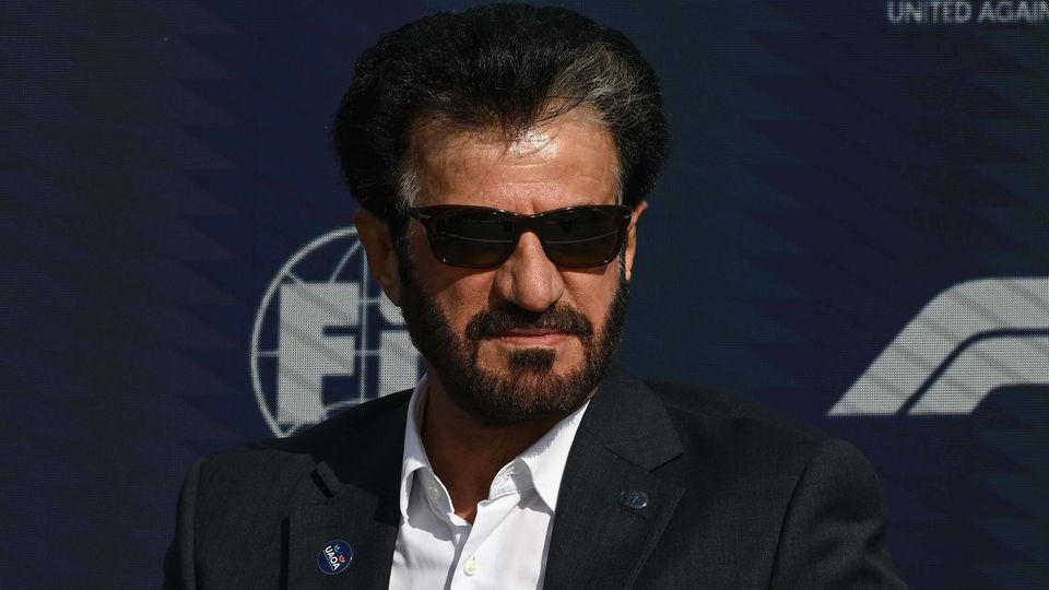 FIA-Präsident Mohammed Ben Sulayem FIA-Präsident Mohammed Ben Sulayem