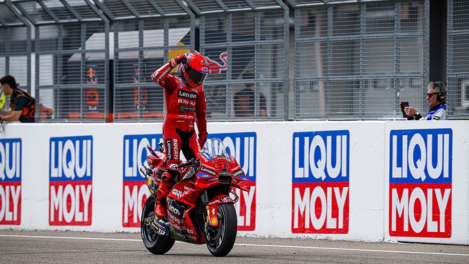 Marc Marquez feierte bereits neun MotoGP-Siege am Sachsenring, Foto: Ducati Media Marc Marquez feierte bereits neun MotoGP-Siege am Sachsenring, Foto: Ducati Media
