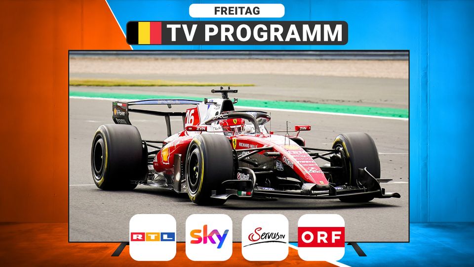 TV-Programm zum Belgien GP am Freitag TV-Programm zum Belgien GP am Freitag