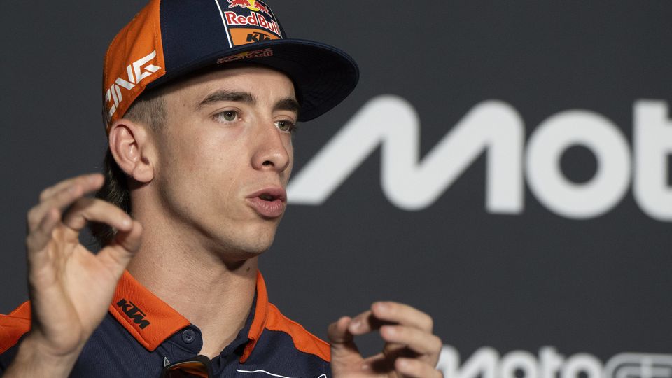 Pedro Acosta in der MotoGP-Pressekonferenz