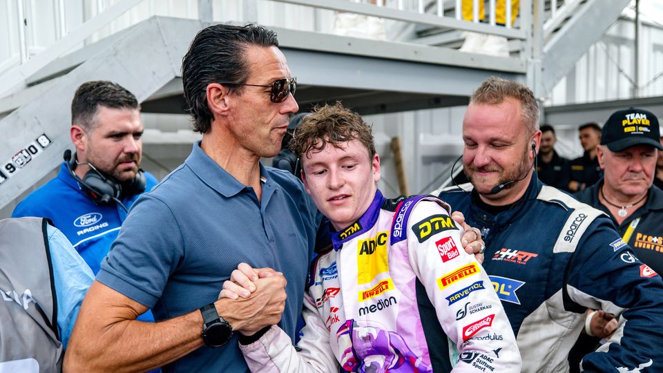 Finn Wiebelhaus beim DTM-Rennen am Norisring