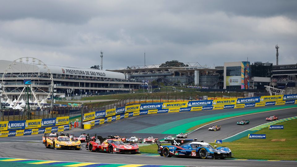 Start zum WEC-Rennen in Sao Paulo