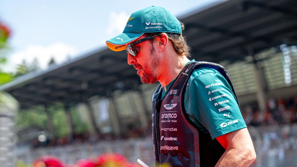 Fernando Alonso bei der Formel 1 in Österreich