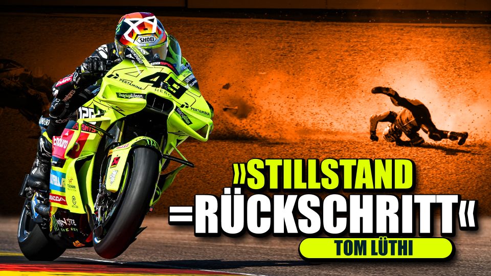 Tom Lüthi erklärt das Setup-Risiko: Stillstand bedeutet Rückschritt! Tom Lüthi erklärt das Setup-Risiko: Stillstand bedeutet Rückschritt!