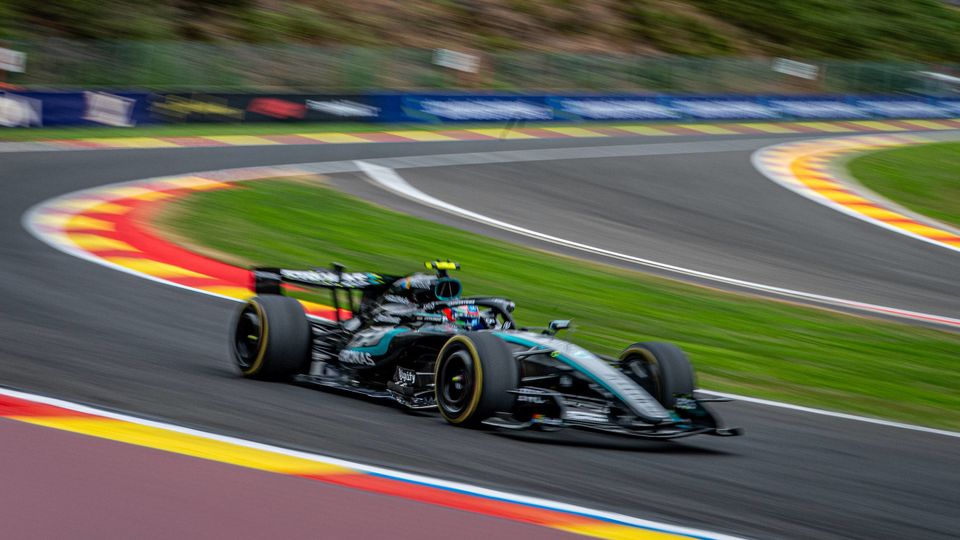 Kimi Antonelli im Mercedes Kimi Antonelli im Mercedes