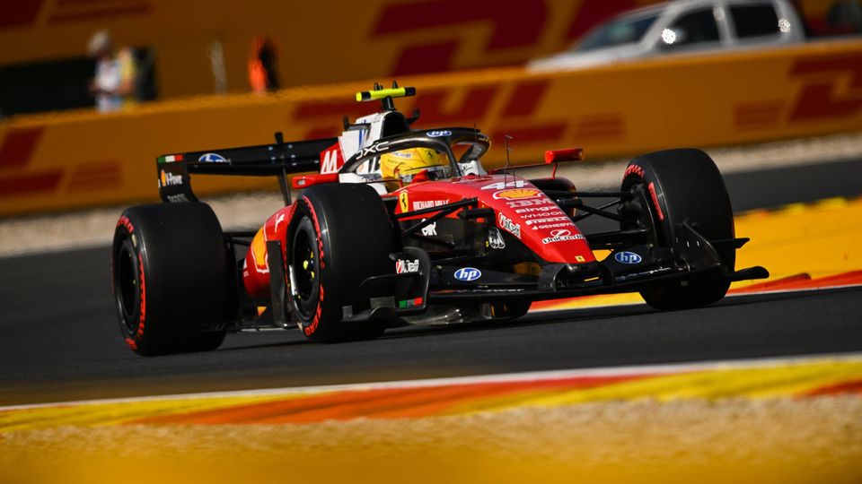 Lewis Hamilton am Freitag bei der Formel 1 in Belgien
Lewis Hamilton am Freitag bei der Formel 1 in Belgien