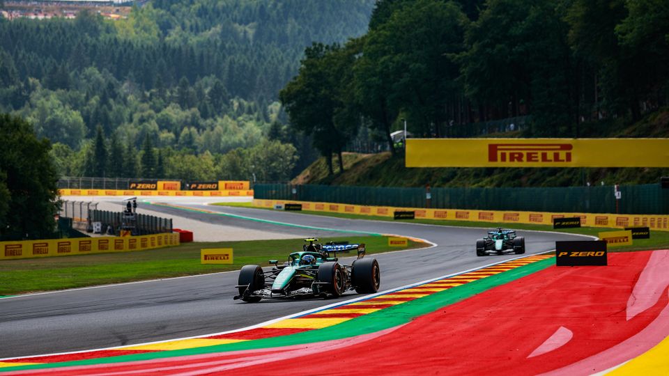 Fernando Alonso in Spa Fernando Alonso in Spa