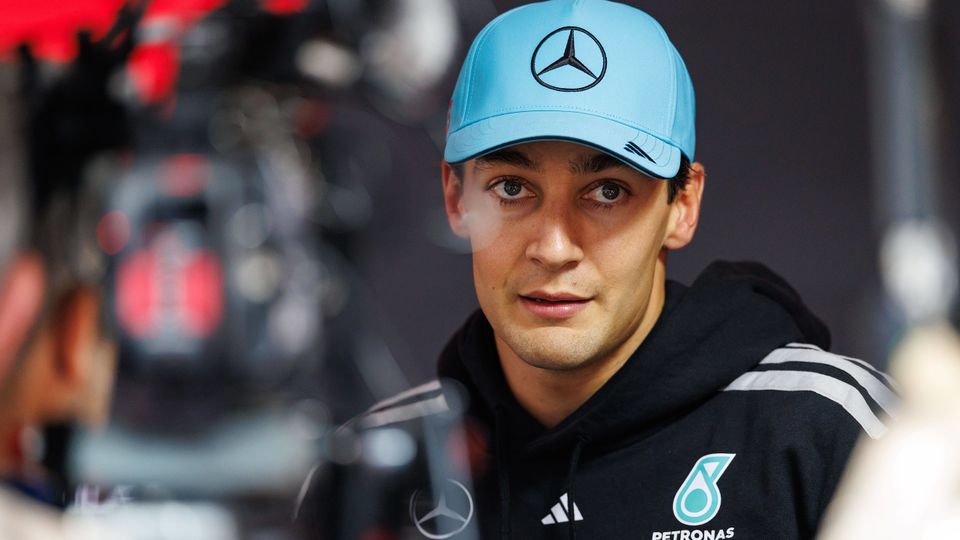 George Russell bei der Formel 1 in Spa George Russell bei der Formel 1 in Spa