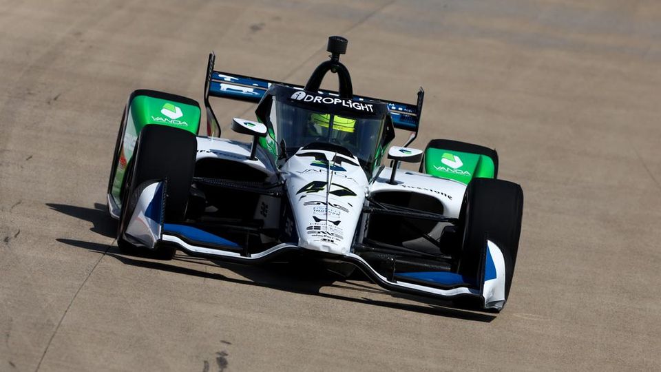 Mick Schumacher bei der IndyCar in Nashville Mick Schumacher bei der IndyCar in Nashville