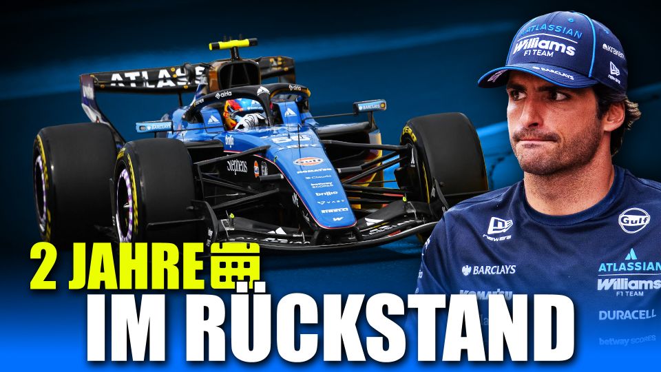 Carlos Sainz sieht Williams zwei Jahre im Rückstand