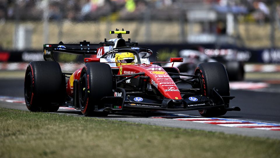 Lewis Hamilton am Freitag bei der Formel 1 in Ungarn
Lewis Hamilton am Freitag bei der Formel 1 in Ungarn