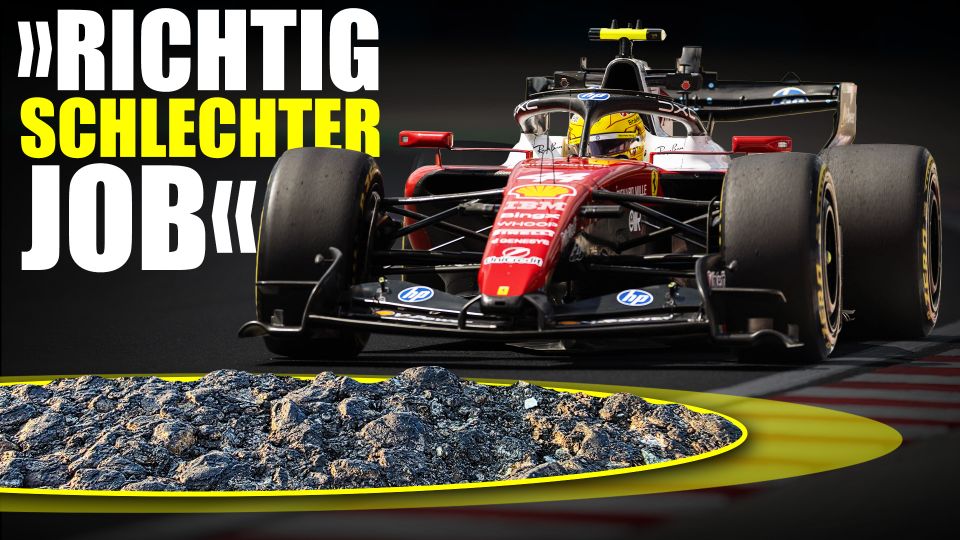 Asphaltprobleme beim Ungarn GP Asphaltprobleme beim Ungarn GP