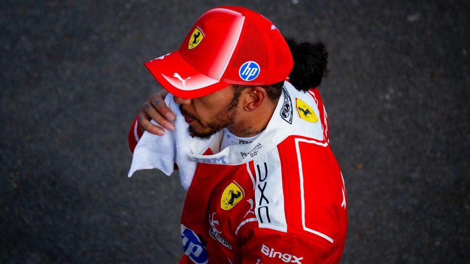 Lewis Hamilton am Samstag bei der Formel 1 in Ungarn
Lewis Hamilton am Samstag bei der Formel 1 in Ungarn