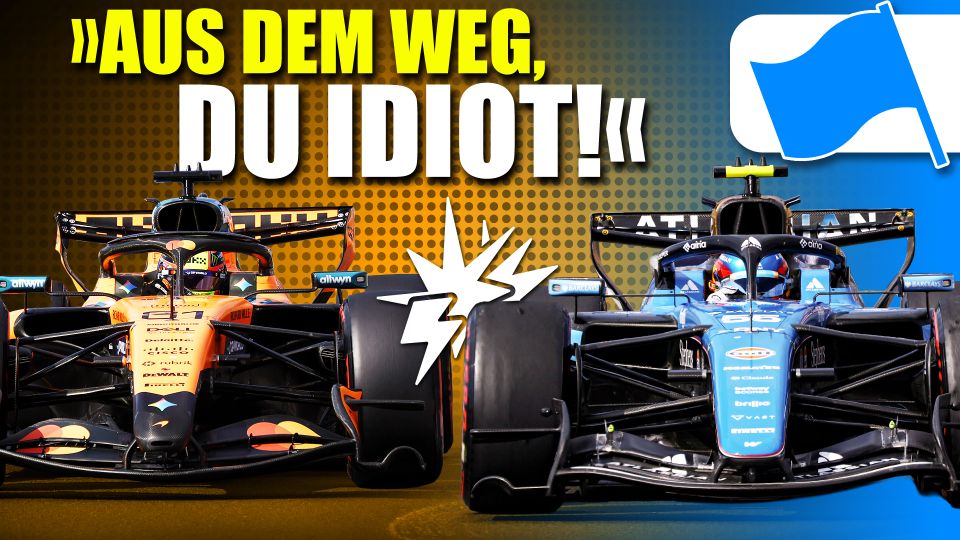 Oscar Piastri Schimpft über Carlos Sainz, der die blaue Flagge ignorierte Oscar Piastri Schimpft über Carlos Sainz, der die blaue Flagge ignorierte
