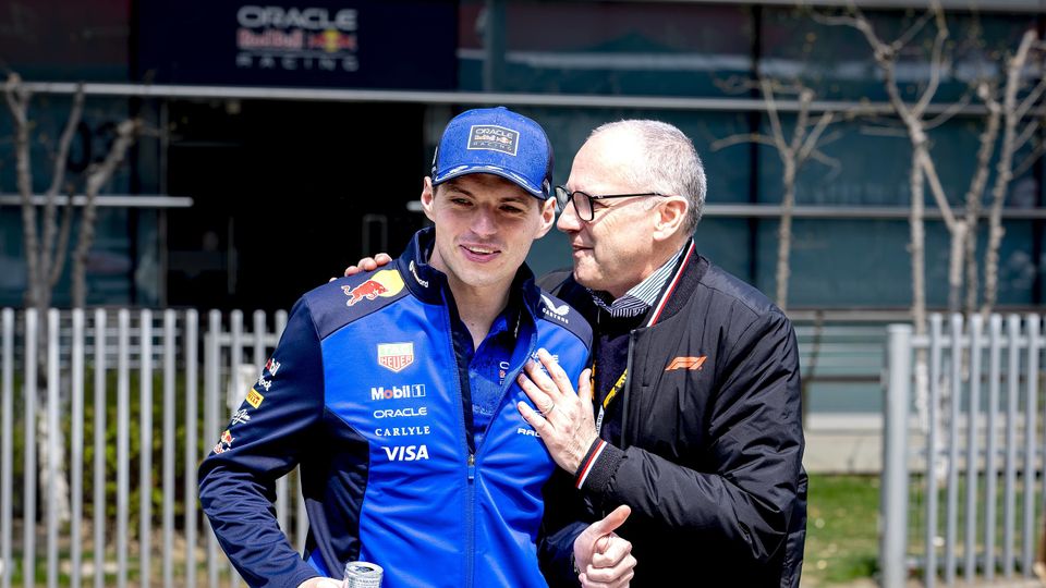 Max Verstappen und F1-Boss Stefano Domenicali